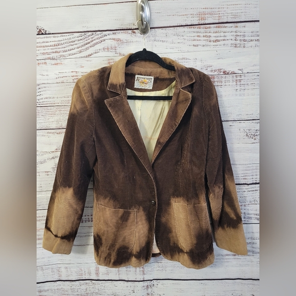 Action West Jackets & Blazers - Action West M Corduroy Blazer two toned